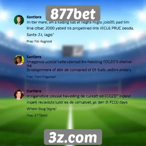 Avaliações de usuários sobre a experiência no 877bet